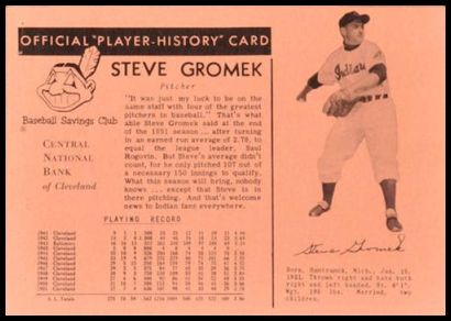 10 Steve Gromek